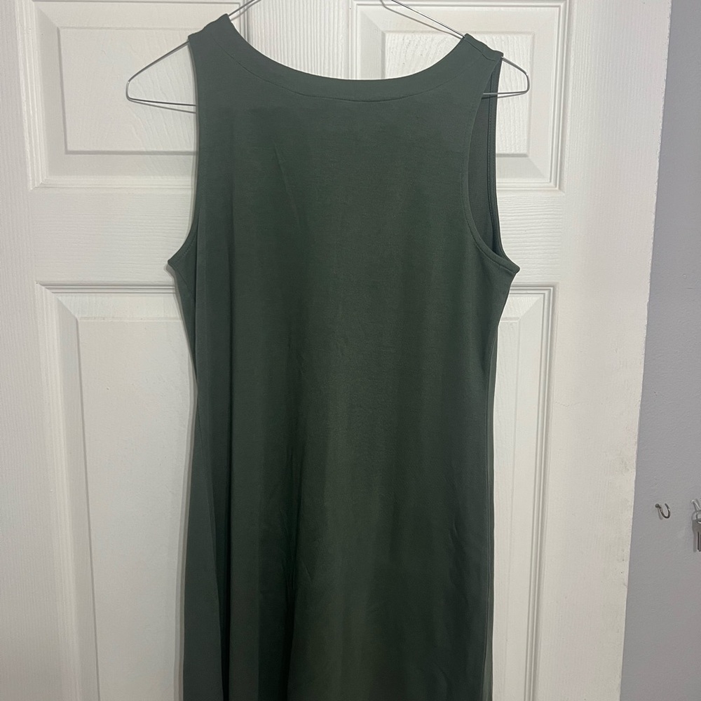 Tommy Bahama Forest Green Midi Dress